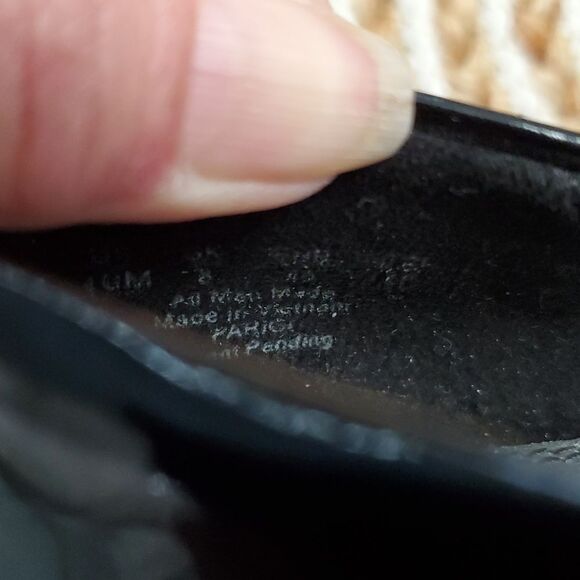 Life Stride patent leather pumps. Black Patent Leather SIZE 10 - Picture 7 of 8